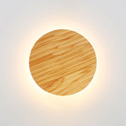 DOT.20 SCALLOPED WOOD - Tri-Colour LED Wall Light