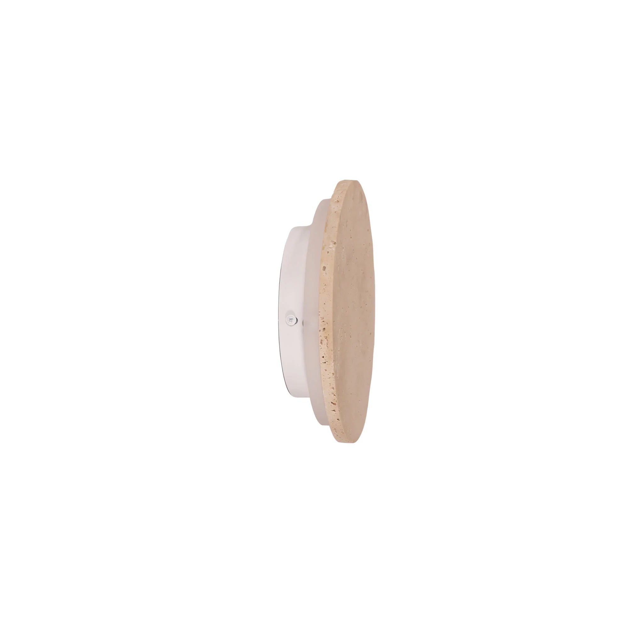 Oriel Lighting DOT.20 Travertine Tri-Colour LED Wall Light ''Stock Due End August''