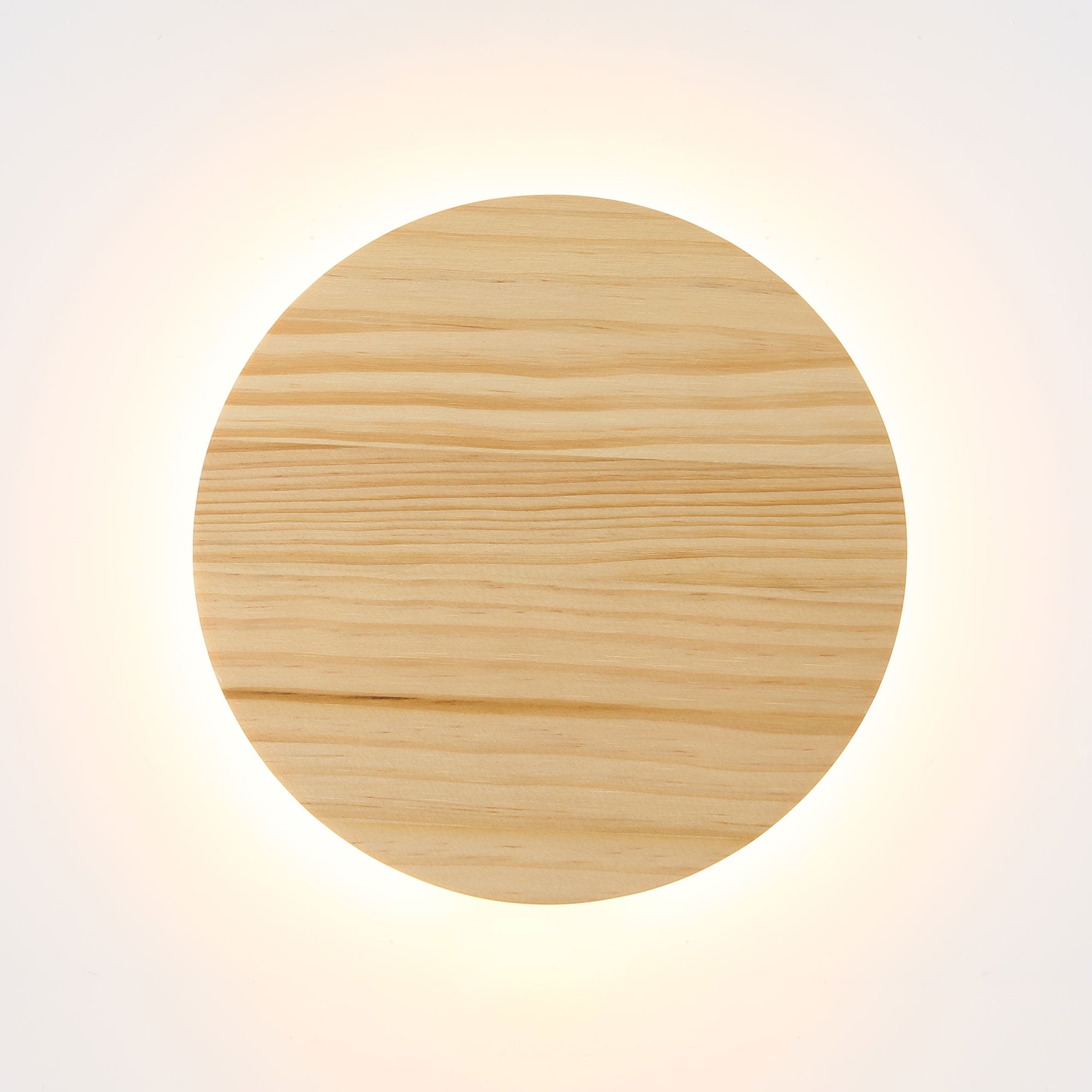 DOT.25 NATURAL WOOD - Tri-Colour LED Wall Light
