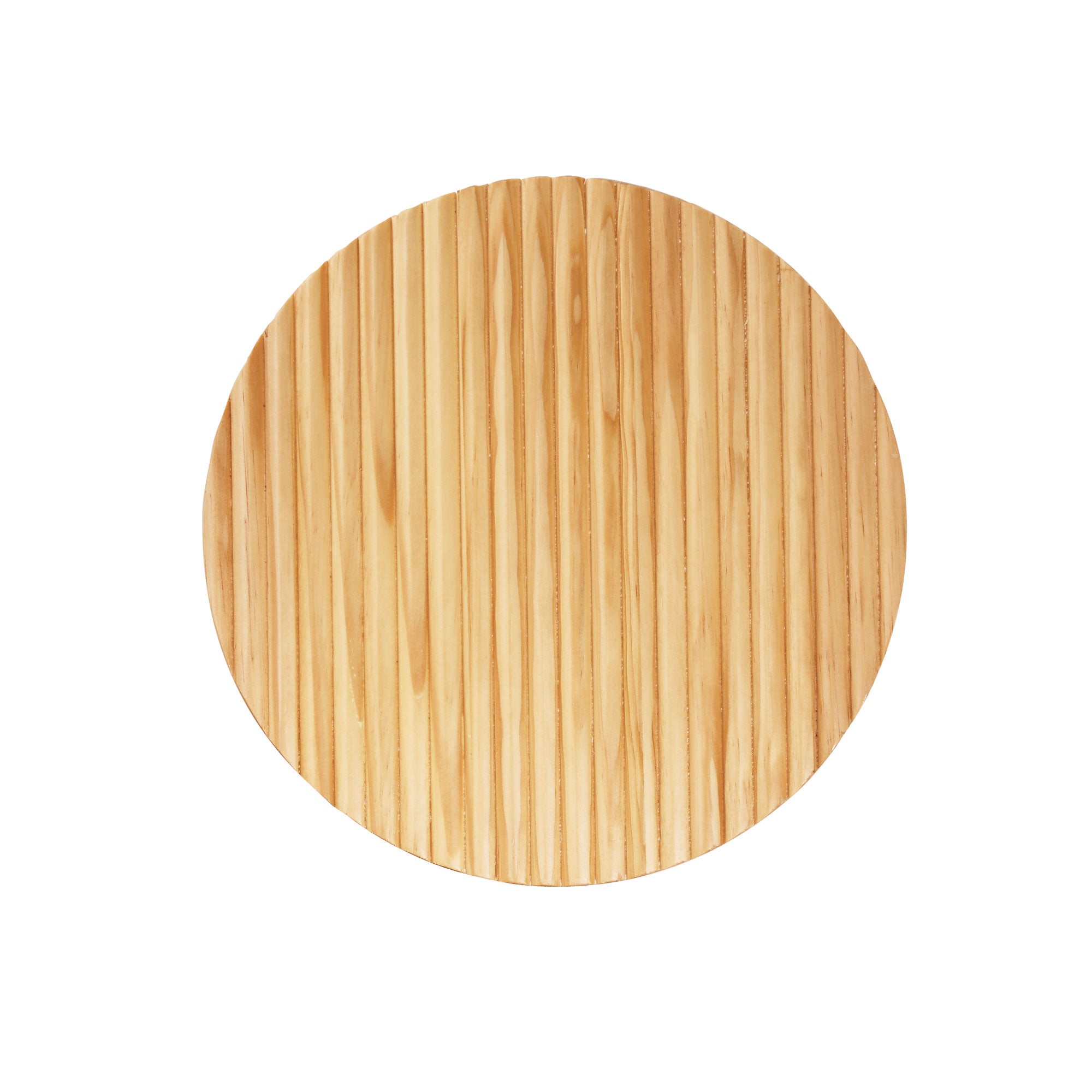 DOT.25 SCALLOPED WOOD - Tri-Colour LED Wall Light