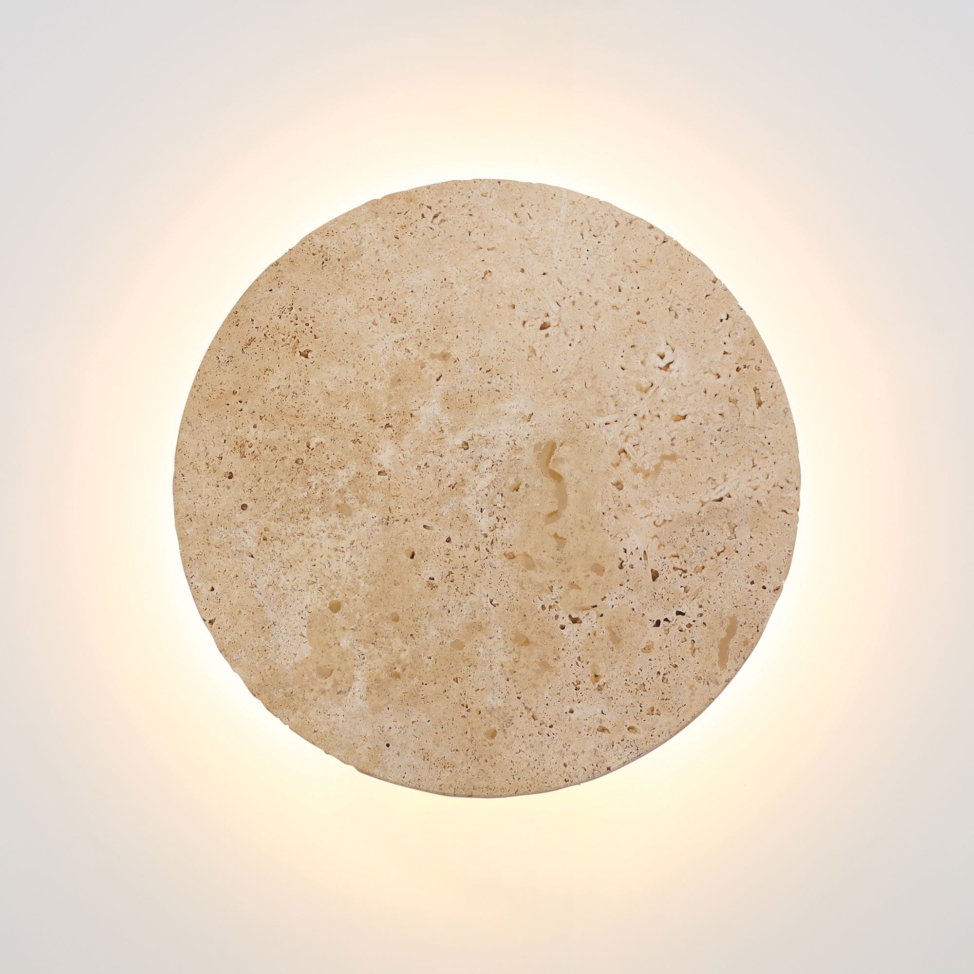 DOT.25 TRAVERTINE - Tri-Colour LED Wall Light