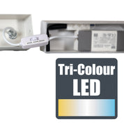 KARI.60 CHROME - IP44 TriColour LED Vanity Light