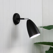 SALEM w SWITCH - Adjustable Wall Light