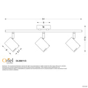 BARIL 3 LIGHT BLACK - LED Ready Adjustable Spotlight