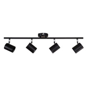 BARIL 4 LIGHT BLACK - LED Ready Adjustable Spotlight