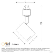 BARIL TRACK SPOT WHITE - LED Ready Adjustable Track Spot