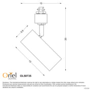 ULTRA TRACK SPOT WHITE - LED Ready Adjustable Track Spot White
