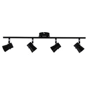 YARRA 4 LIGHT - LED Ready Adjustable Spotlight GU10 Black