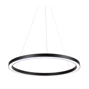 NEBULA.60 CTS BLACK - Modern TriColour LED Halo Pendant