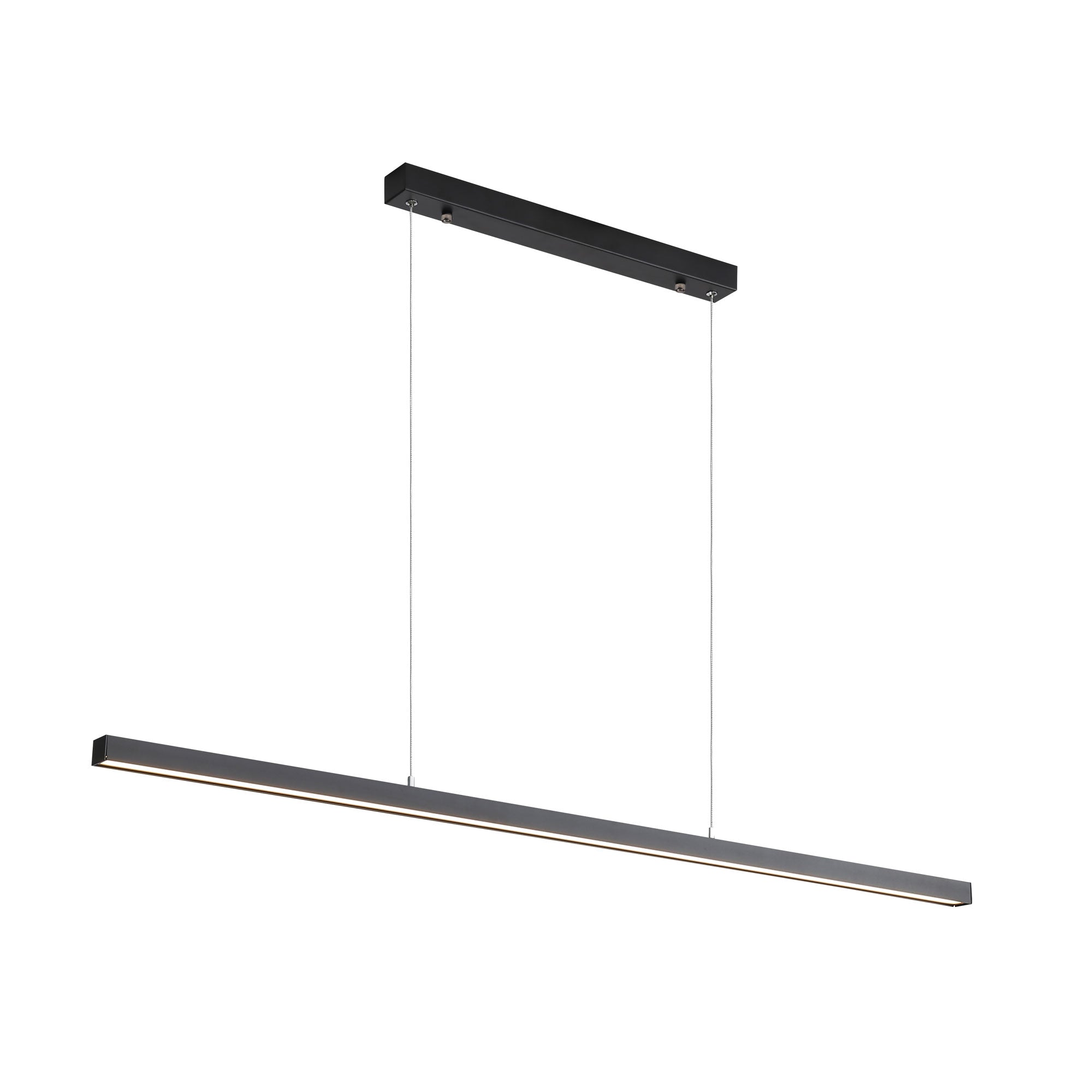 SHARD.1200 BLACK - Slimline TriColour LED Linear Pendant