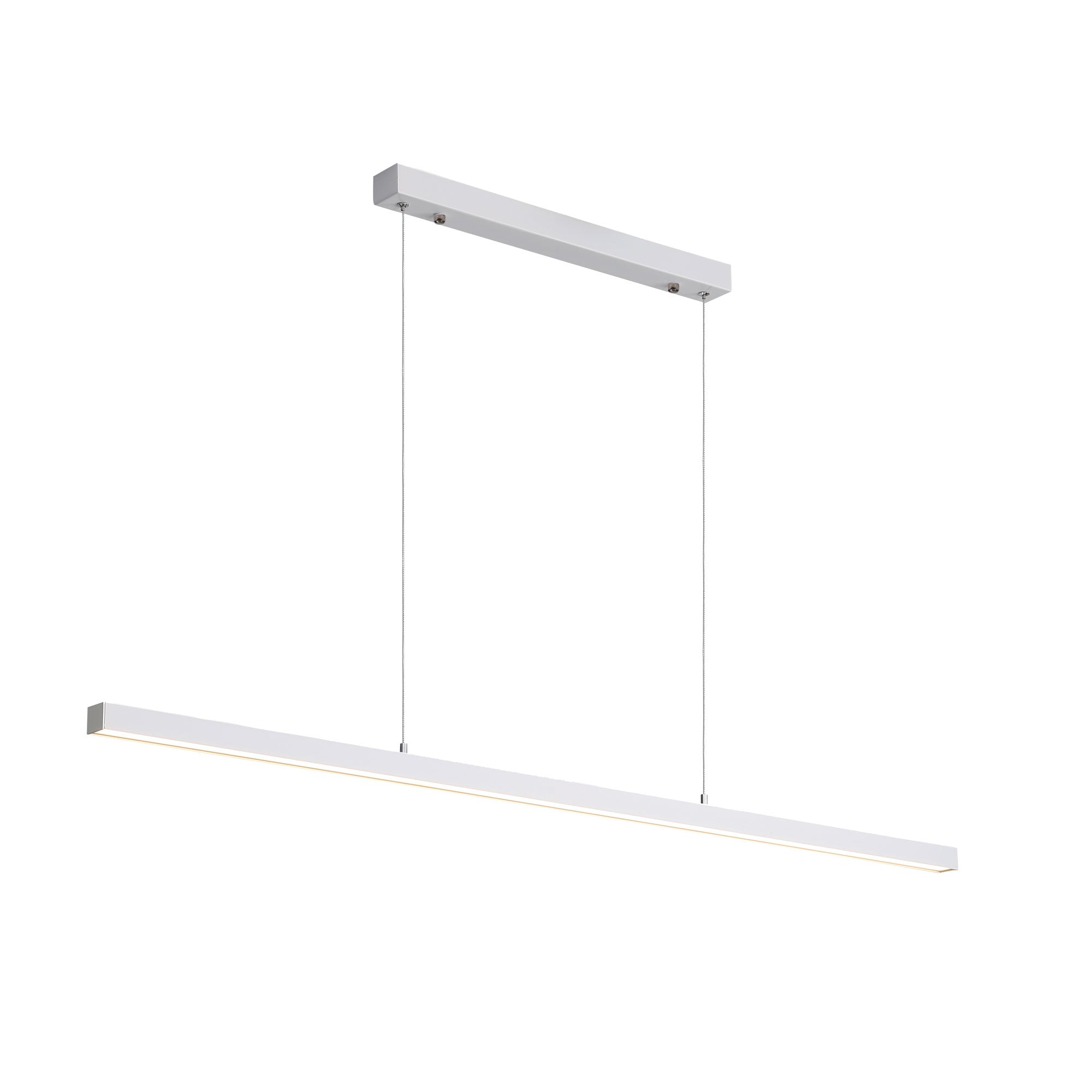 SHARD.1200 WHITE - Slimline TriColour LED Linear Pendant