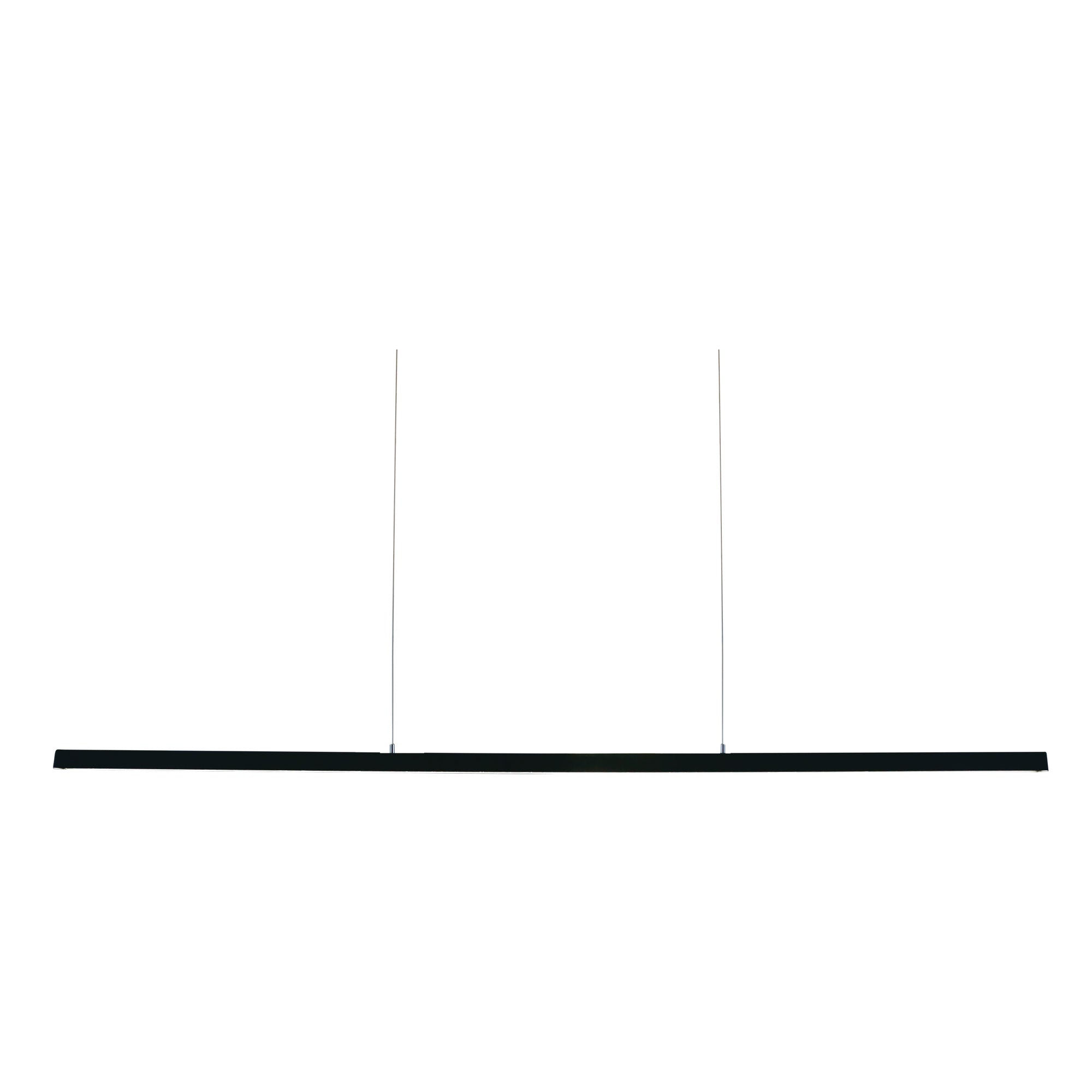 SHARD.1500 BLACK - Slimline TriColour LED Linear Pendant