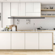 SHARD.1500 BLACK - Slimline TriColour LED Linear Pendant