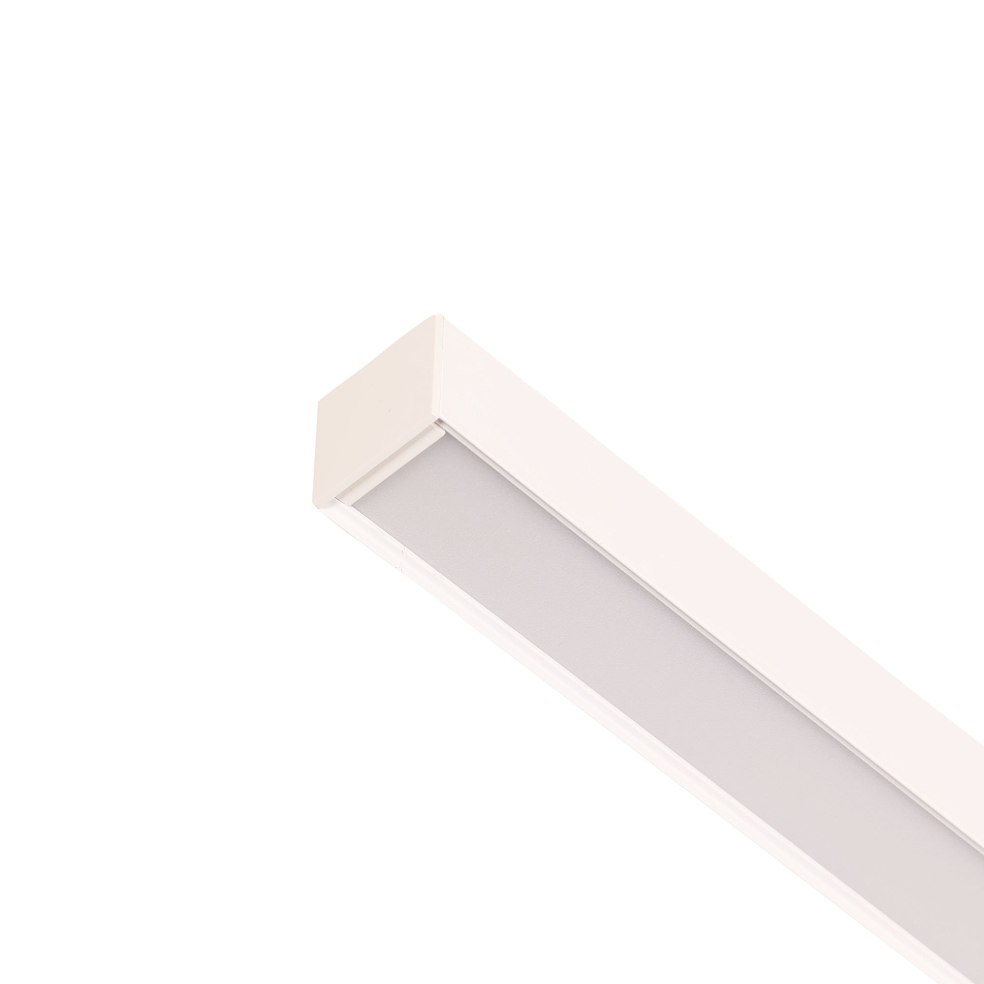SHARD.1500 WHITE - Slimline TriColour LED Linear Pendant