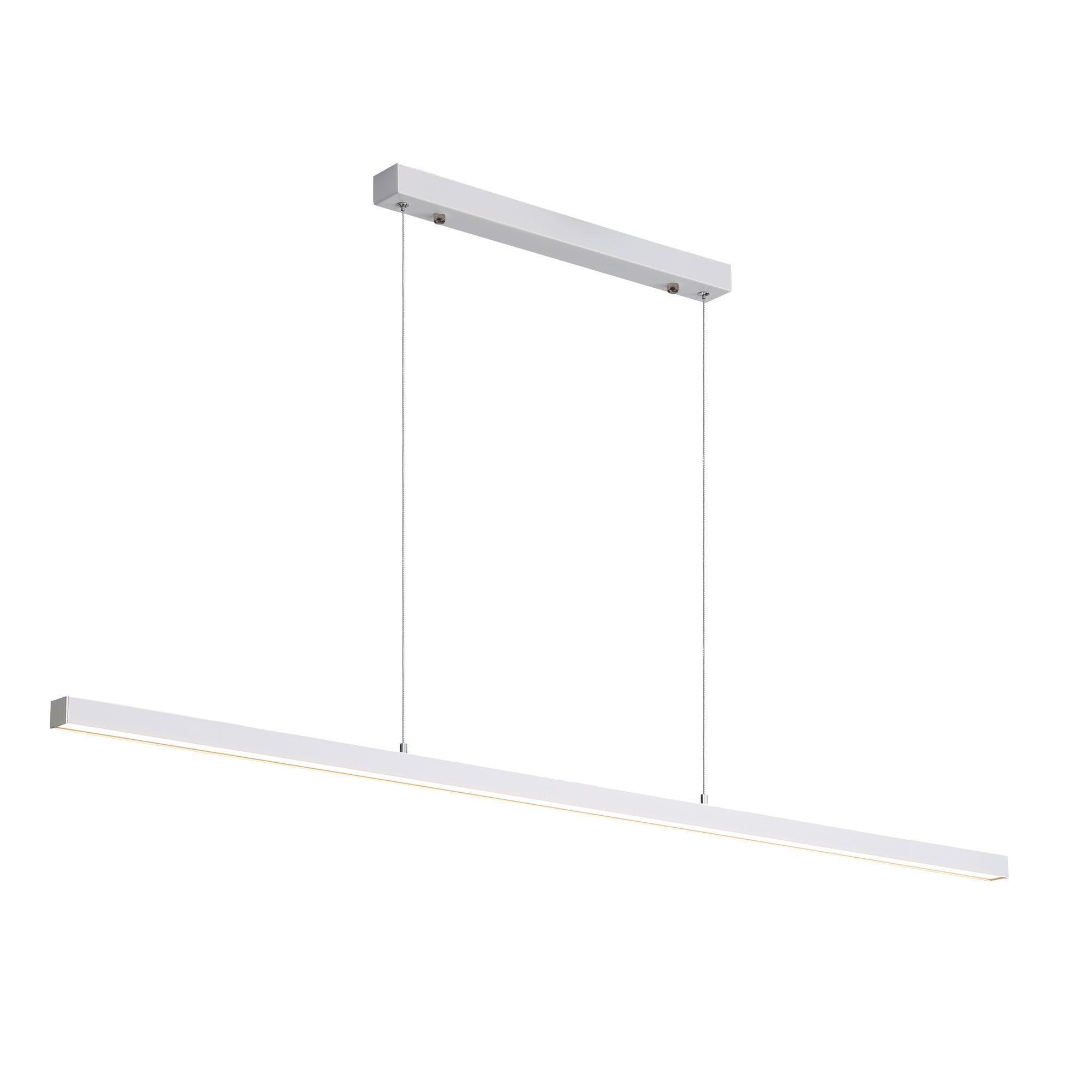 SHARD.1500 WHITE - Slimline TriColour LED Linear Pendant