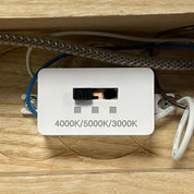 EASTOFT - Ash Wood TriColour LED Linear Pendant