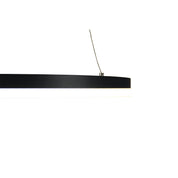CRONUS.60 BLACK - Modern TriColour LED Halo Pendant