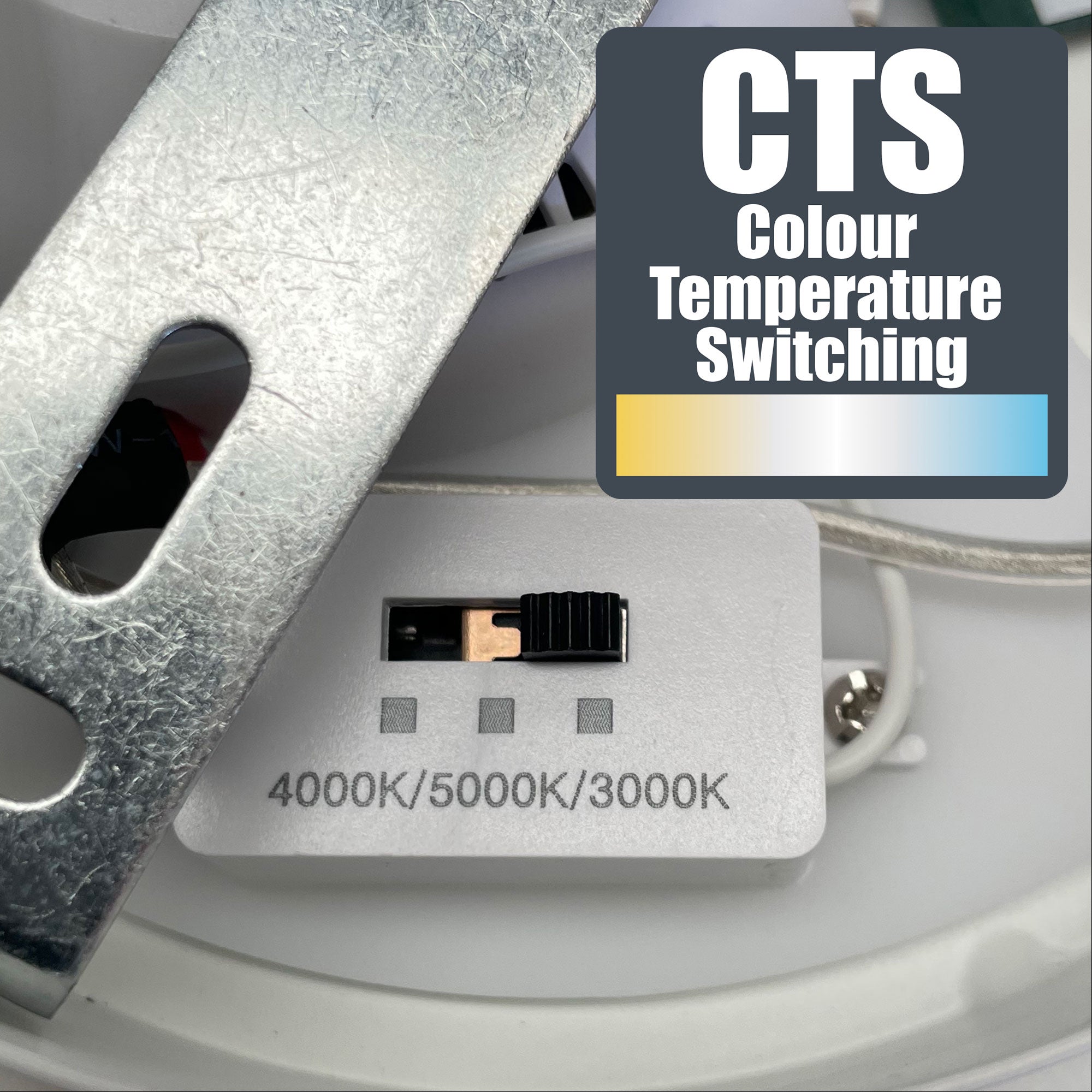 CRONUS.60 WHITE - Modern TriColour LED Halo Pendant