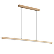 CABER - Ash Wood TriColour LED Linear Pendant