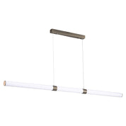 KALLITA BRONZE - Opal Matt TriColour LED Linear Pendant