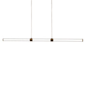KALLITA BRONZE - Opal Matt TriColour LED Linear Pendant