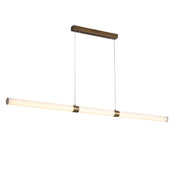 MAXWELL BRONZE - Ribbed TriColour LED Linear Pendant