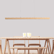 KERF.150 - Ash Wood TriColour LED Linear Pendant