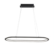 OVALE BLACK - TriColour LED Pendant