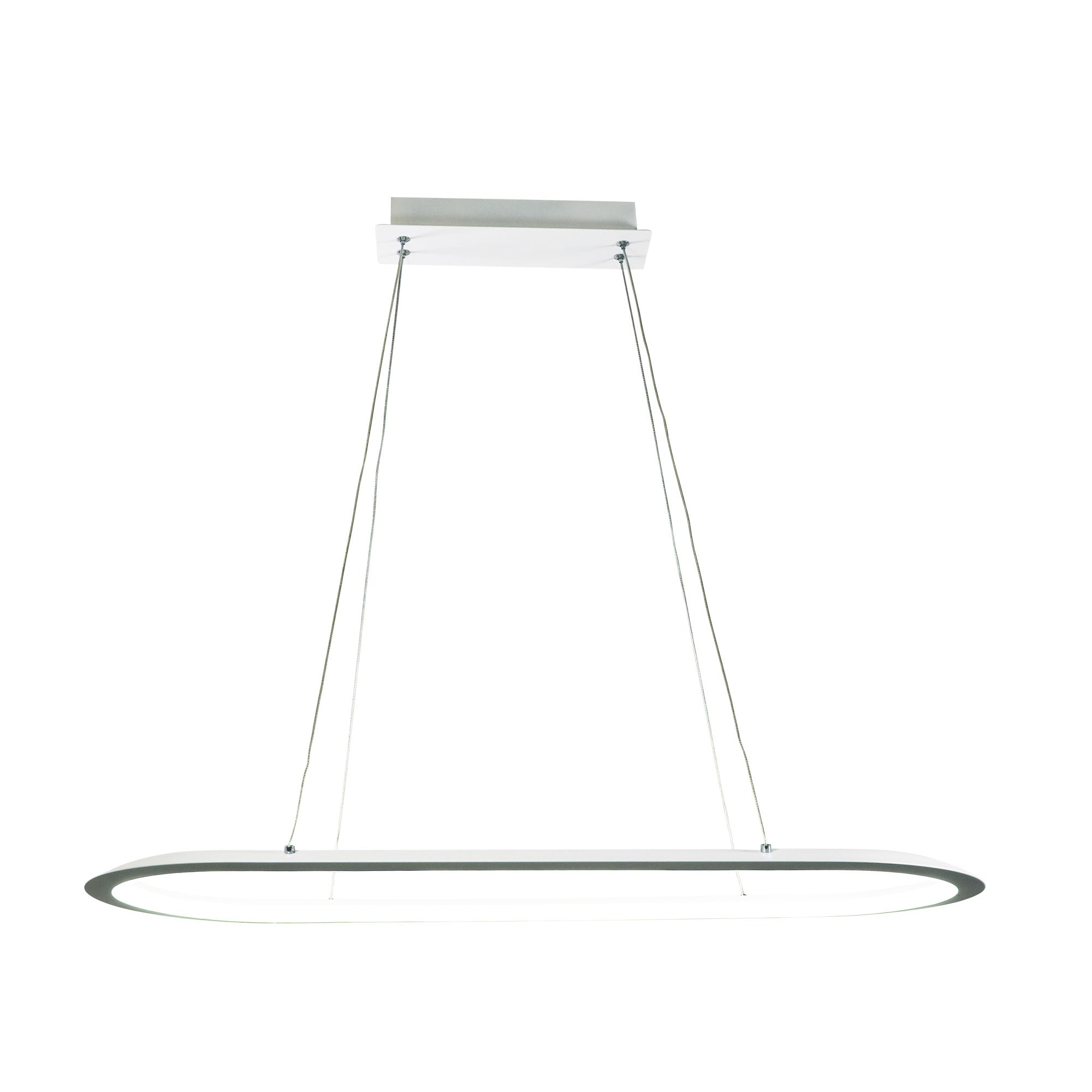 OVALE WHITE - TriColour LED Pendant