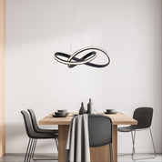 SPIRA BLACK - TriColour LED Pendant