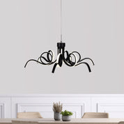 NOODLE.70 BLACK - TriColour LED Pendant