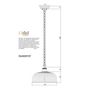 MINKA.27 PENDANT - Opal Matt Glass Pendant