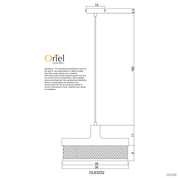 CHESTER.36 - Industrial Mesh Pendant Retro Pendant