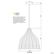 BUKIT - Cane Pendant