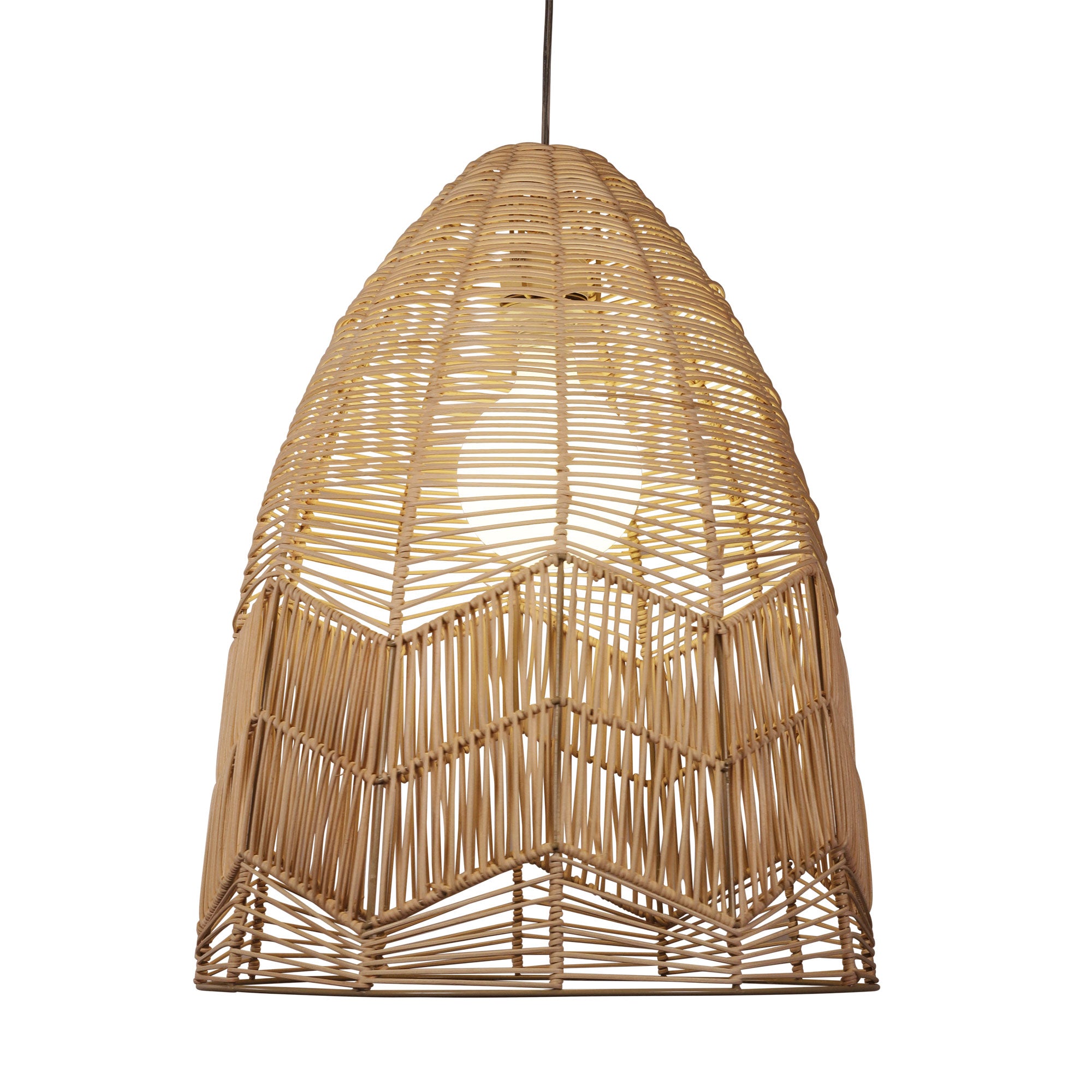 TANAH SHADE - Natural Rattan Cane Shade Only