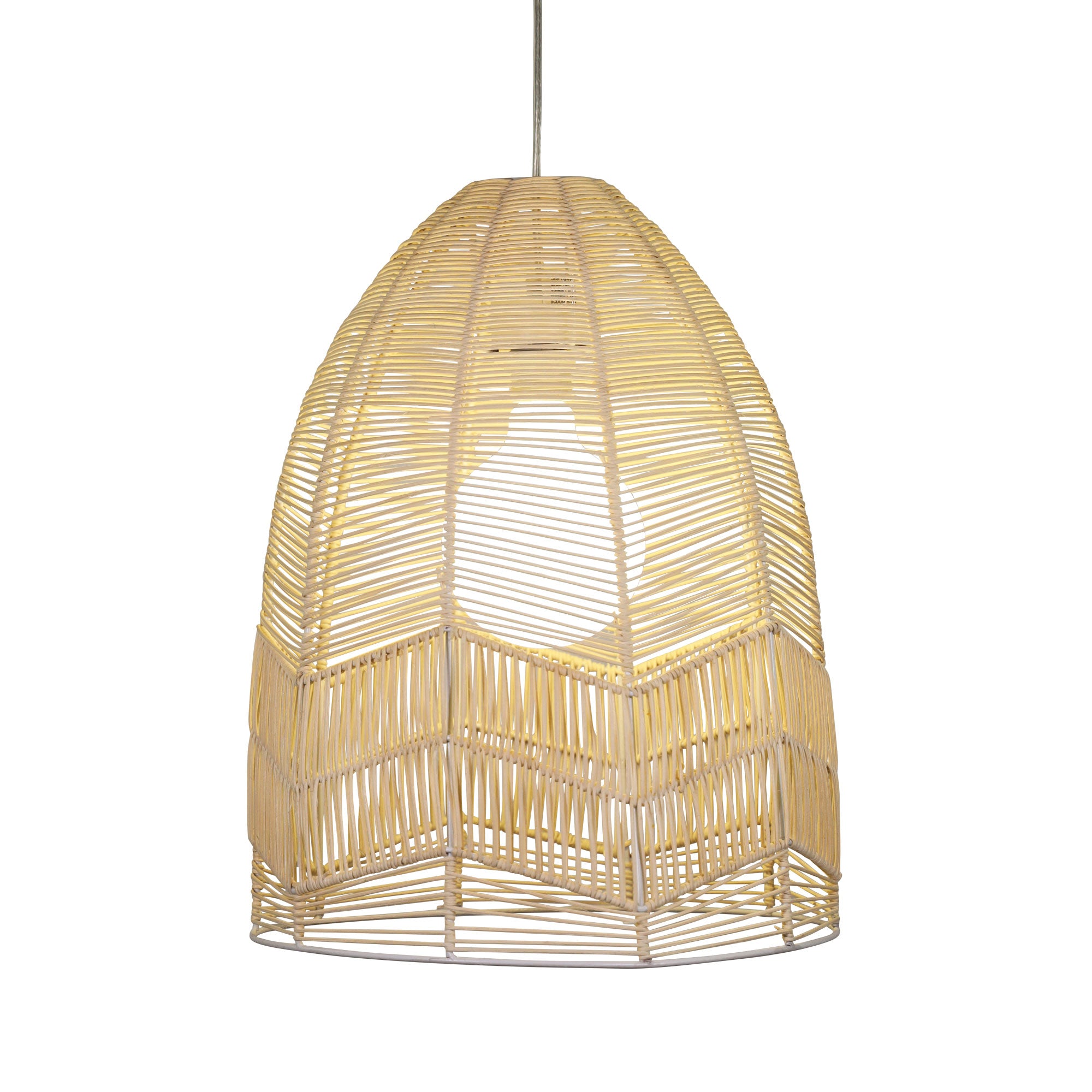SERANG 35 SHADE - Natural Cane Pendant Shade Only