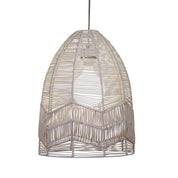 SERANG 35 SHADE - White Cane Pendant Shade Only