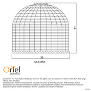 POPPA SHADE - Hand Woven String Shade Only