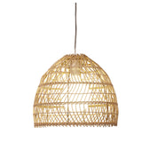 METTE 35 SHADE - Natural Cane Woven Rattan Shade Only