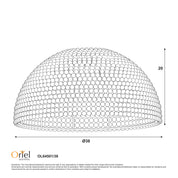 MALAGA.38 - Natural Pendant Shade Only