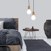 PLUG - Timber Pendant Suspension