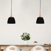 MALT.22 - Urban Retro Industrial Style Pendant Black