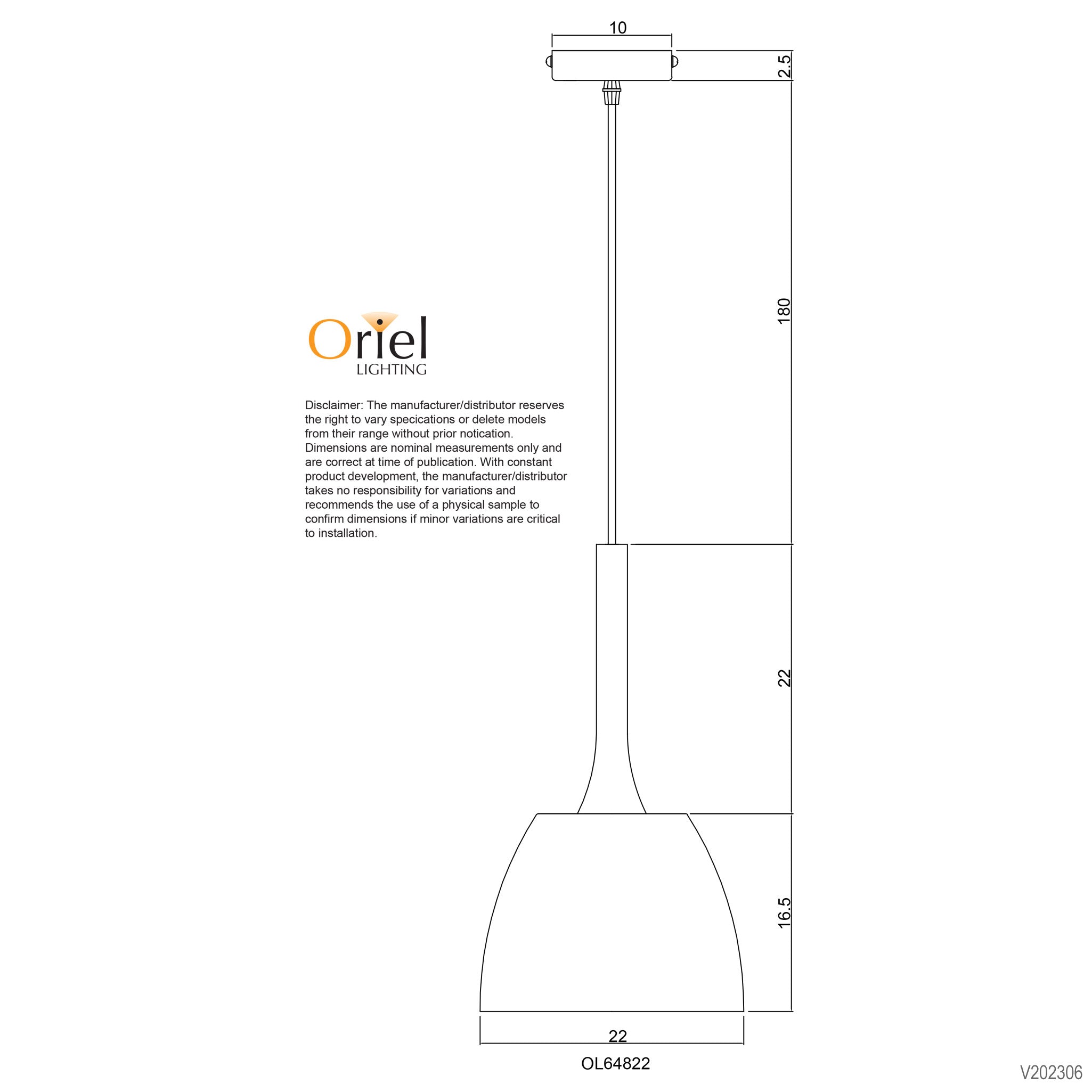 MALT.22 - Urban Retro Industrial Style Pendant Black