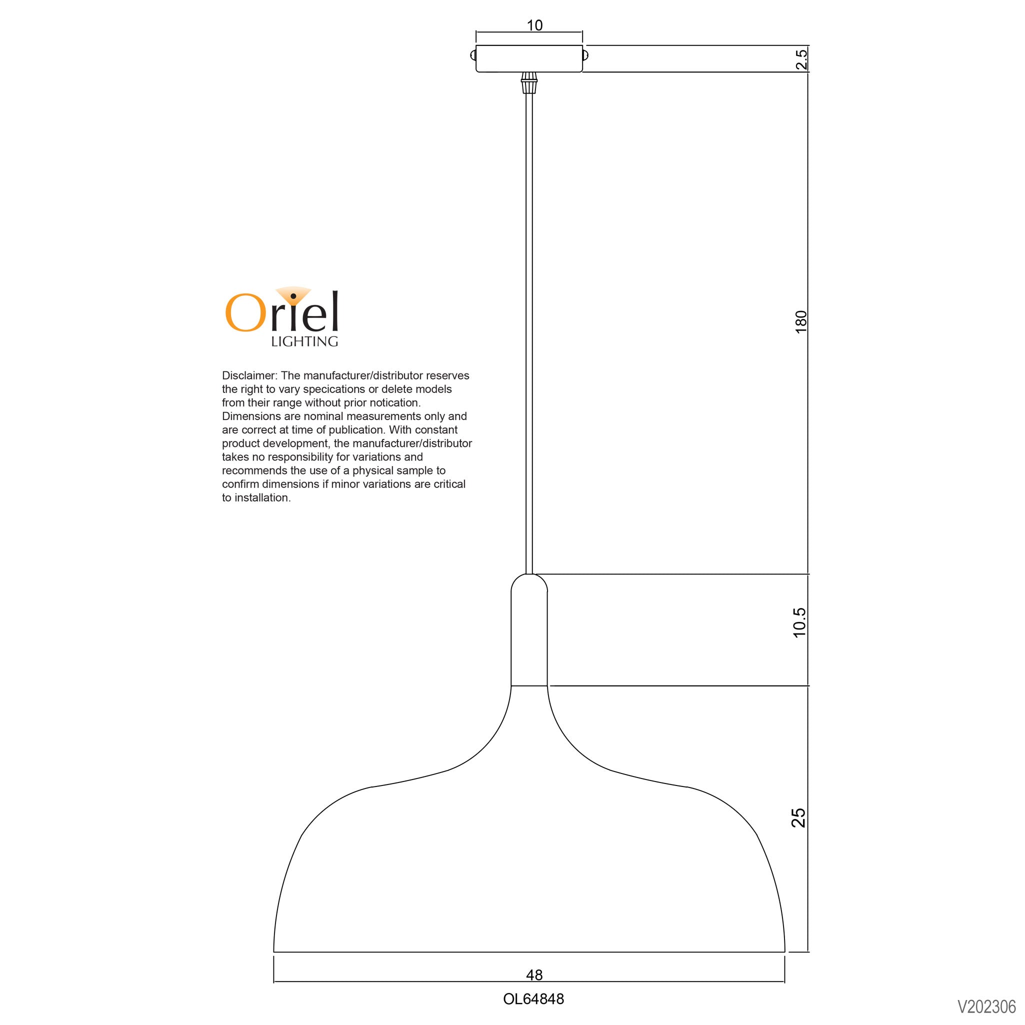 MALT.48 - Urban Retro Industrial Style Pendant White