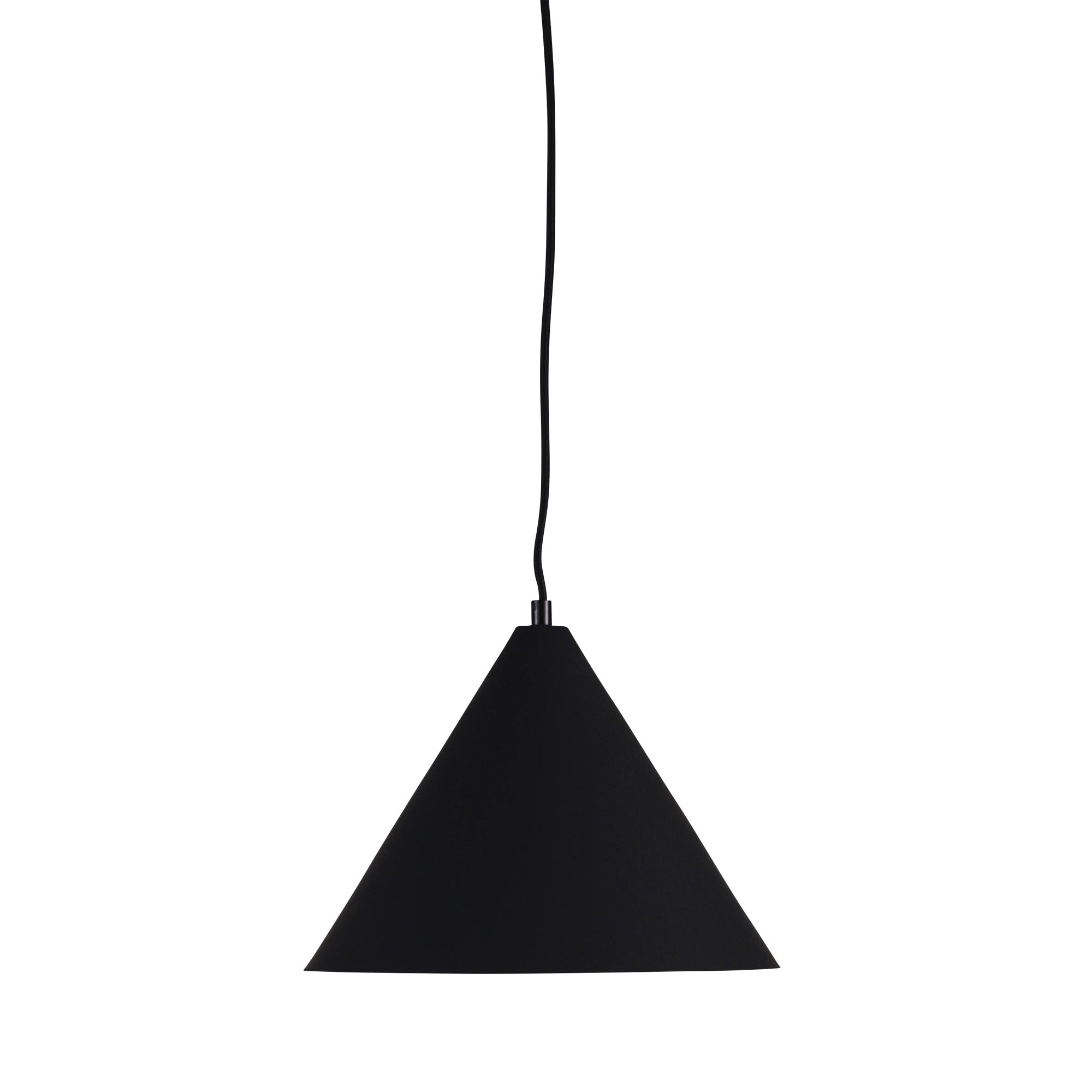 CONIC.28 BLACK - Stylish Conical Black Pendant