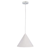 CONIC.28 WHITE - Stylish Conical White Pendant