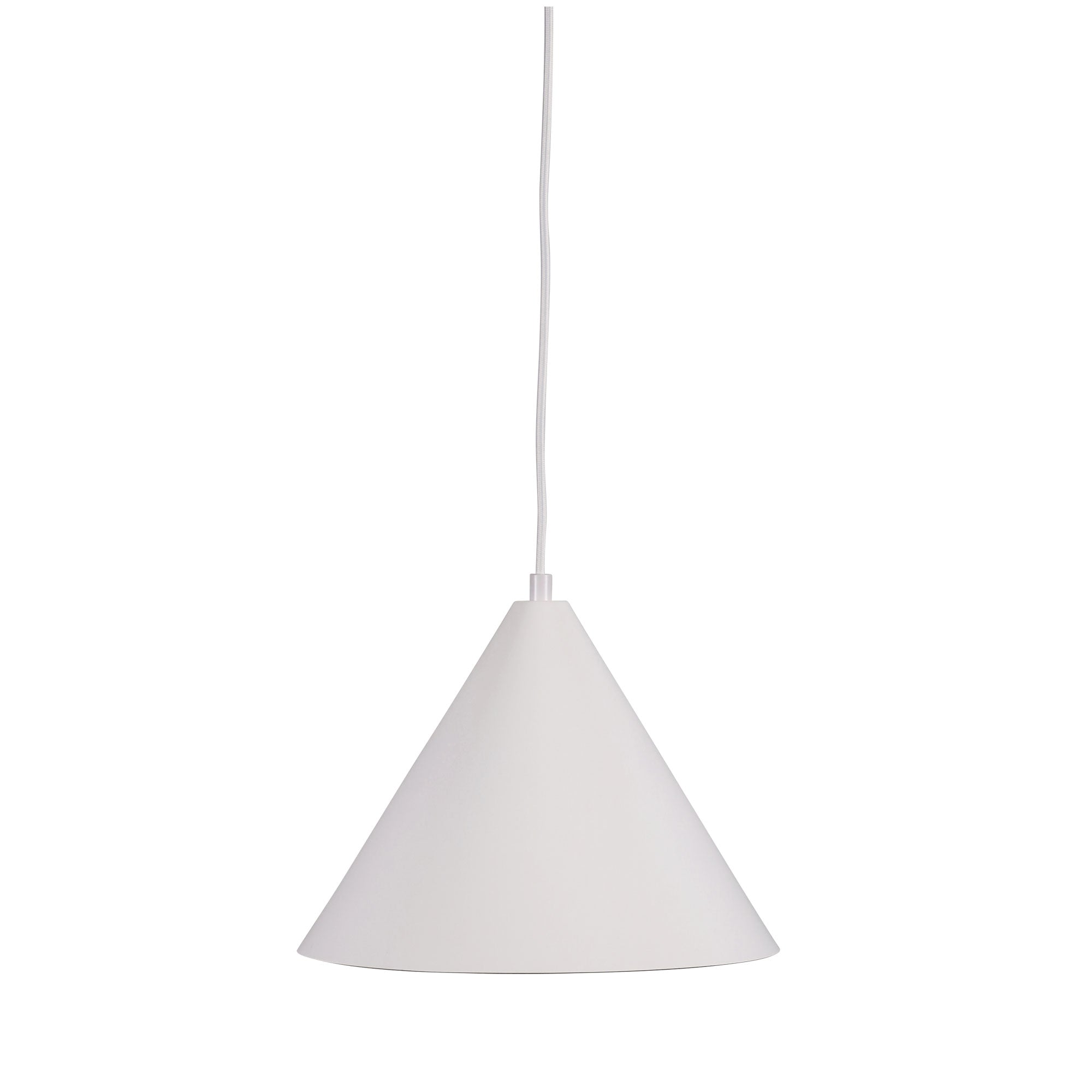 CONIC.28 WHITE - Stylish Conical White Pendant