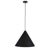 CONIC.45 BLACK - Stylish Conical Black Pendant