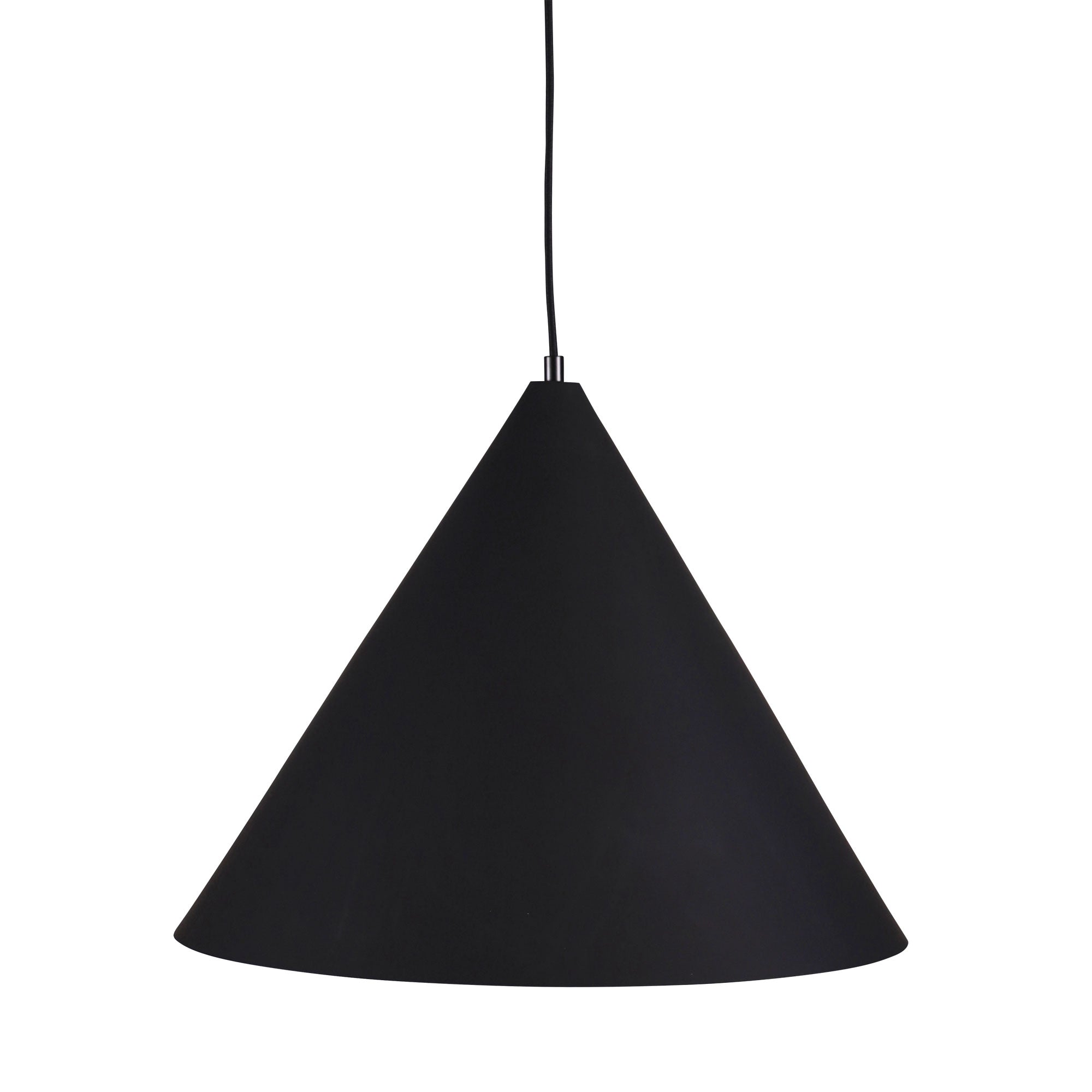CONIC.45 BLACK - Stylish Conical Black Pendant