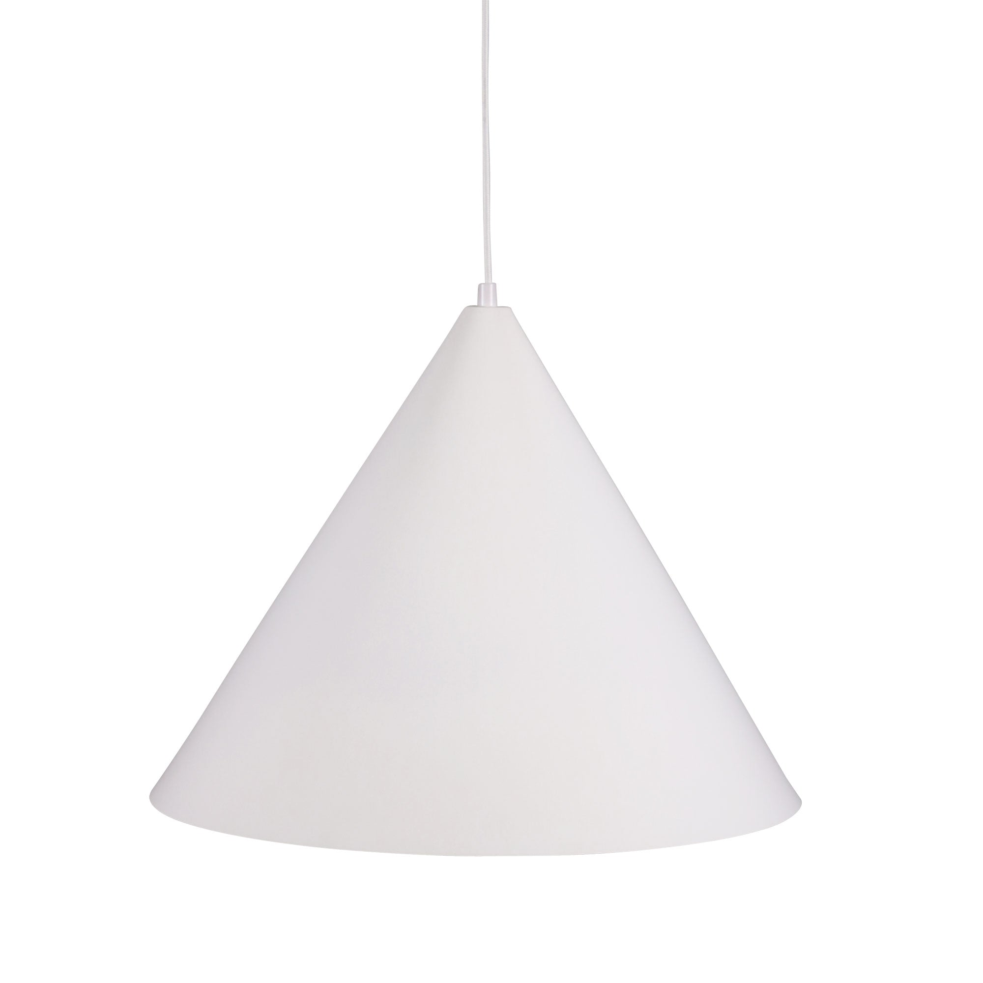 CONIC.45 WHITE - Stylish Conical White Pendant
